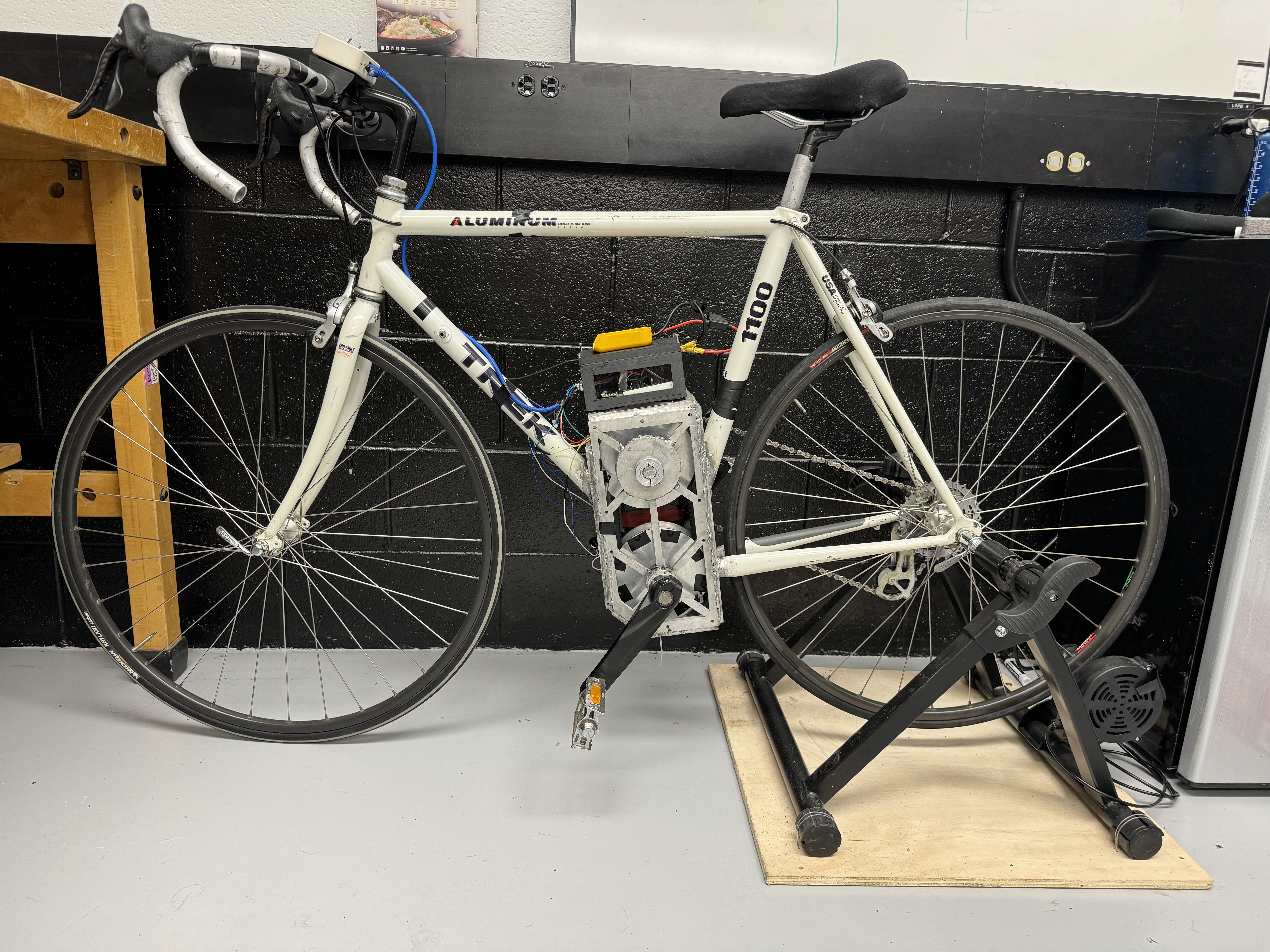 Photo of CVT bicycle alpha prototype